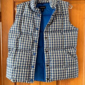 Checkered Puffer Vest